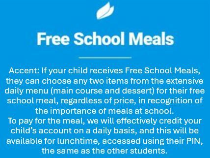 Accent   Free School Meals