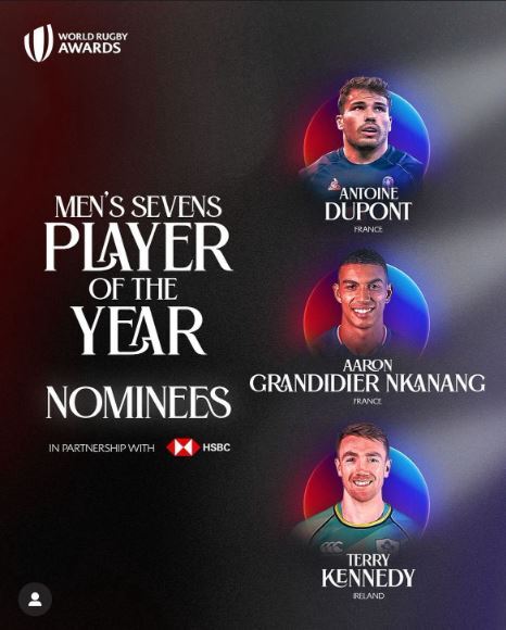 Mens sevens players of the year