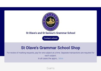ParentPay Exams payment image