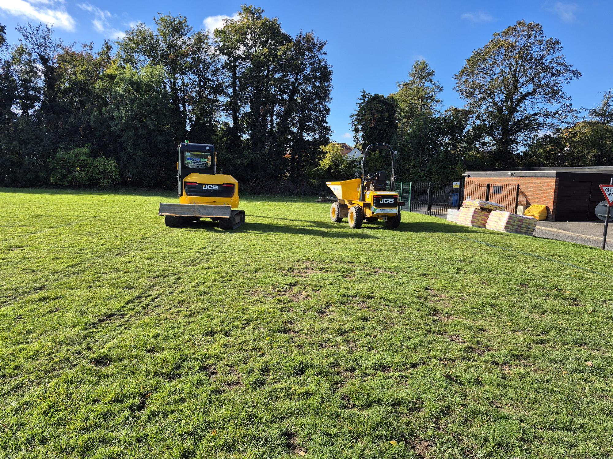 Cricket nets   breaking ground