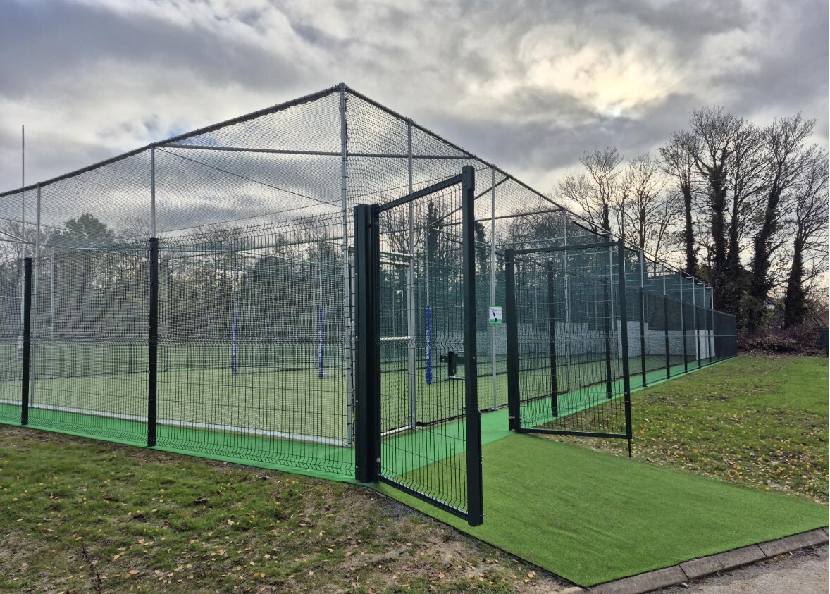 Cricket nets completion 2
