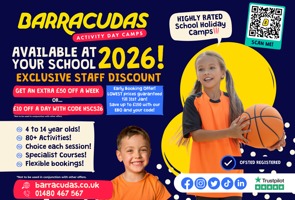 2026   Barracudas Host School Staff Discount