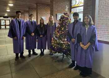 Senior Prefect Team embrace the festive season