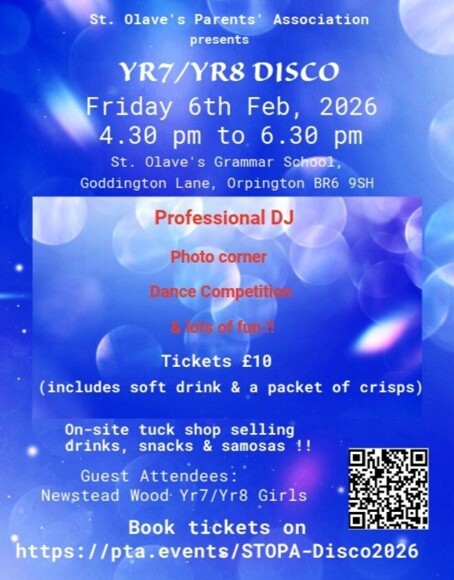 Yr 7 8 disco