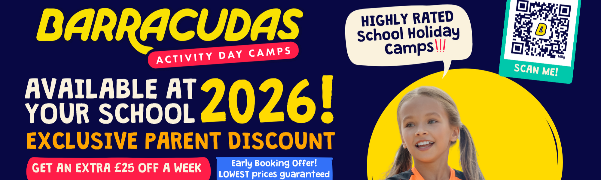 2026   Barracudas Host School Parent Discount